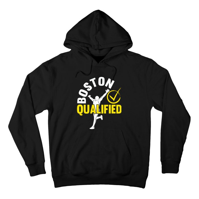 Boston Qualifier Proud Marathon Running Hoodie