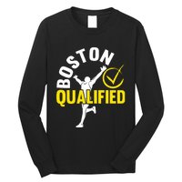 Boston Qualifier Proud Marathon Running Long Sleeve Shirt