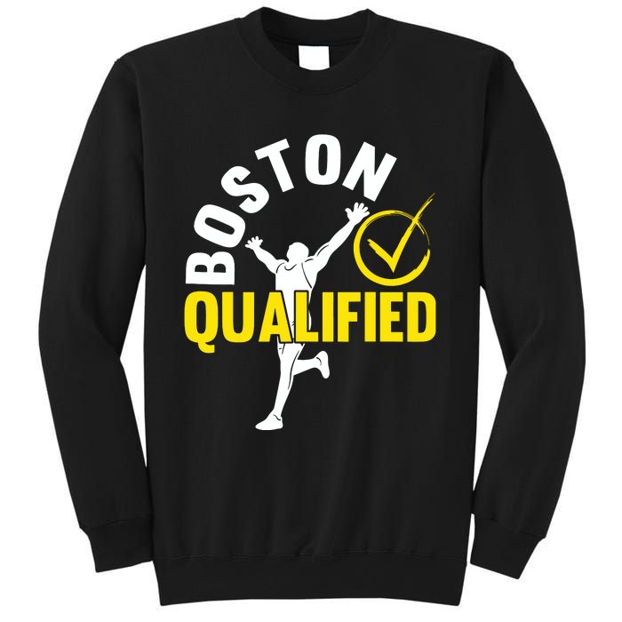 Boston Qualifier Proud Marathon Running Sweatshirt