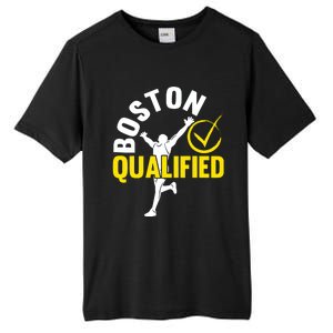 Boston Qualifier Proud Marathon Running Tall Fusion ChromaSoft Performance T-Shirt