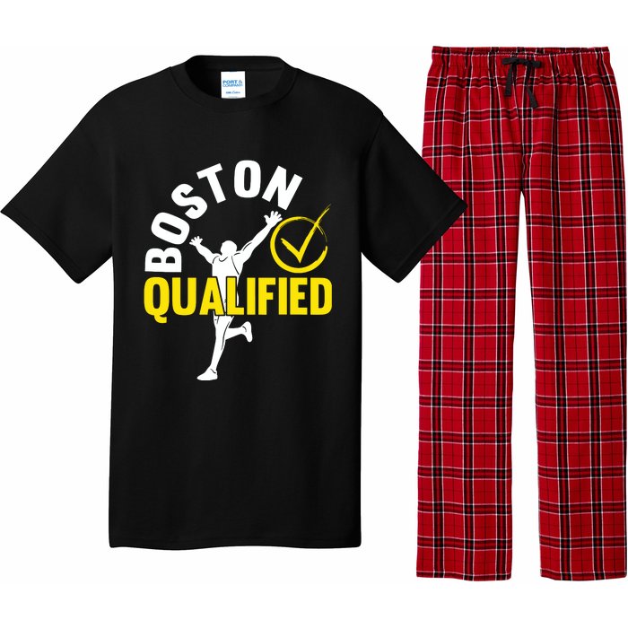 Boston Qualifier Proud Marathon Running Pajama Set