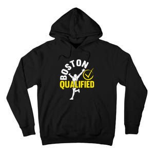 Boston Qualifier Proud Marathon Running Tall Hoodie