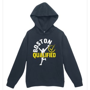 Boston Qualifier Proud Marathon Running Urban Pullover Hoodie