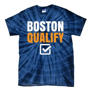 Boston Qualify Qualifier Marathon Runner Qualified T Tie-Dye T-Shirt