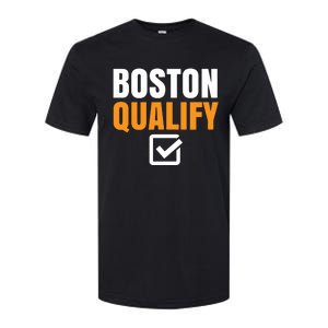 Boston Qualify Qualifier Marathon Runner Qualified T Softstyle CVC T-Shirt