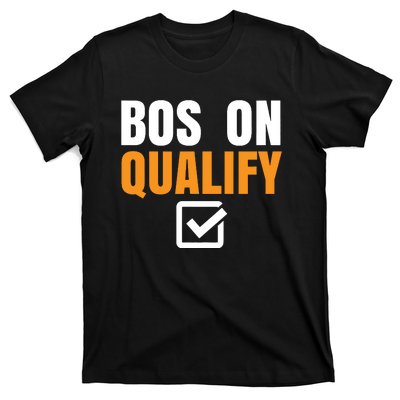 Boston Qualify Qualifier Marathon Runner Qualified T-Shirt