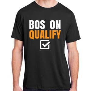 Boston Qualify Qualifier Marathon Runner Qualified Adult ChromaSoft Performance T-Shirt