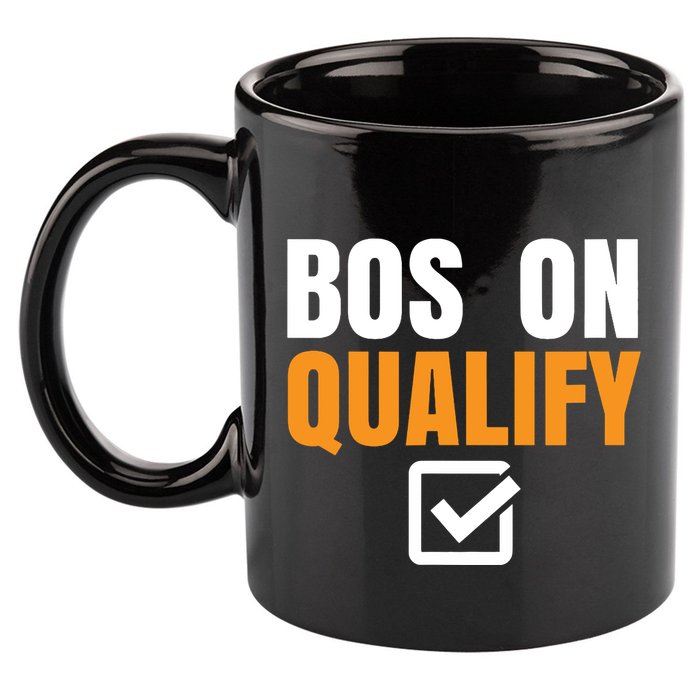 Boston Qualify Qualifier Marathon Runner Qualified 11oz C Handle Ceramic Mug