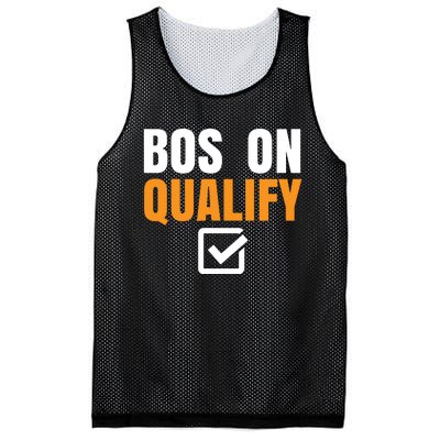 Boston Qualify Qualifier Marathon Runner Qualified Mesh Reversible Basketball Jersey Tank