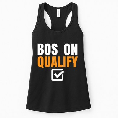 Boston Qualify Qualifier Marathon Runner Qualified Womens Tank Top