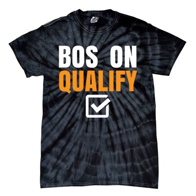 Boston Qualify Qualifier Marathon Runner Qualified Tie-Dye T-Shirt