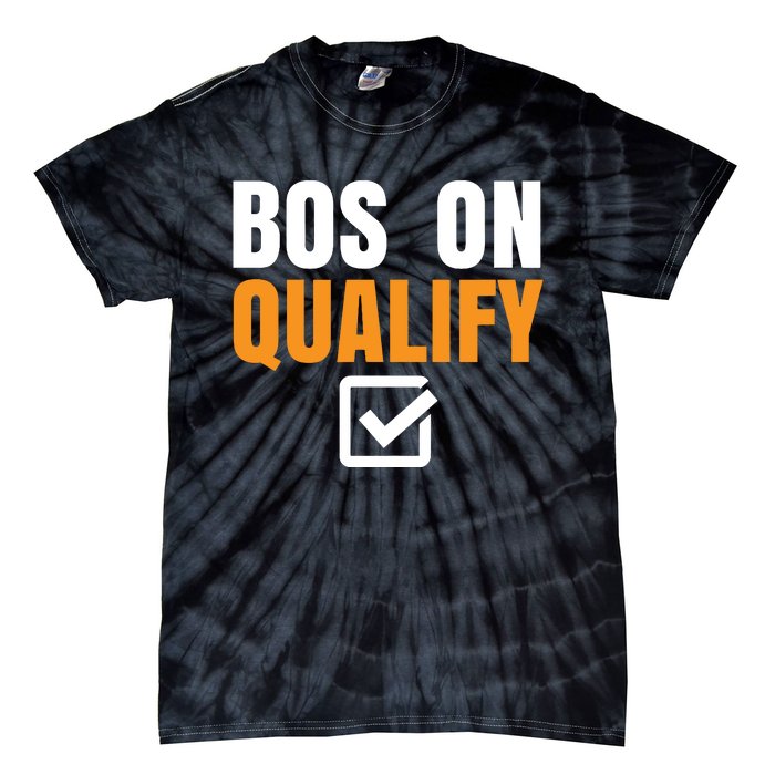 Boston Qualify Qualifier Marathon Runner Qualified Tie-Dye T-Shirt