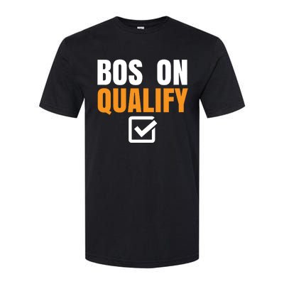 Boston Qualify Qualifier Marathon Runner Qualified Softstyle CVC T-Shirt