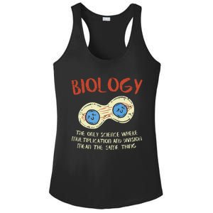 Biology Quote Study Organism Genetics Science Microbiologist Ladies PosiCharge Competitor Racerback Tank