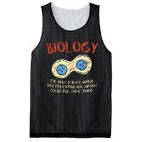 Biology Quote Study Organism Genetics Science Microbiologist Mesh Reversible Basketball Jersey Tank