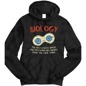 Biology Quote Study Organism Genetics Science Microbiologist Tie Dye Hoodie