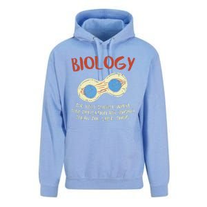 Biology Quote Study Organism Genetics Science Microbiologist Unisex Surf Hoodie