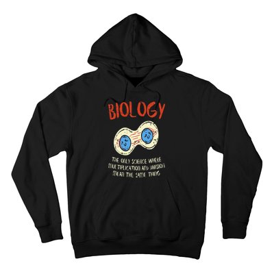 Biology Quote Study Organism Genetics Science Microbiologist Hoodie