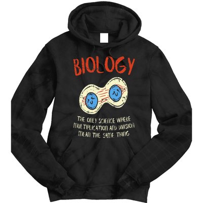 Biology Quote Study Organism Genetics Science Microbiologist Tie Dye Hoodie