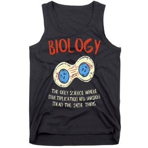 Biology Quote Study Organism Genetics Science Microbiologist Tank Top