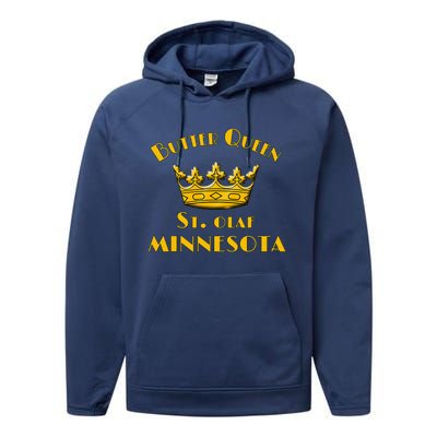 Butter Queen T St Olaf Performance Fleece Hoodie