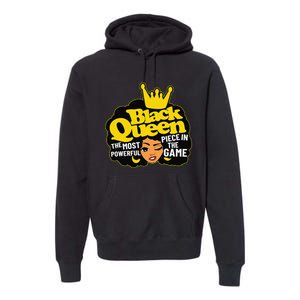 Black Queen The Most Powerful Piece In The Game African Afro Premium Hoodie