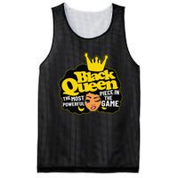 Black Queen The Most Powerful Piece In The Game African Afro Mesh Reversible Basketball Jersey Tank