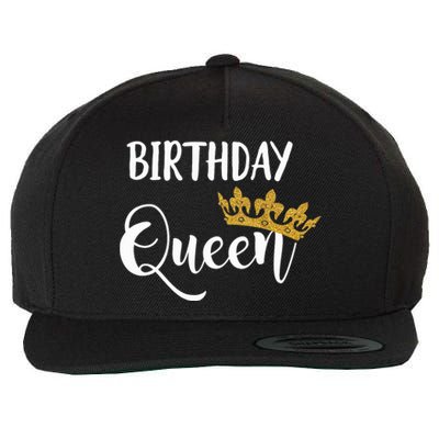 Birthday Queen Tiara Crown 21 30 40 50 Birthday Gift Wool Snapback Cap