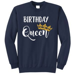 Birthday Queen Tiara Crown 21 30 40 50 Birthday Gift Sweatshirt