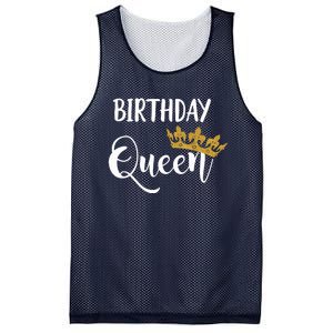 Birthday Queen Tiara Crown 21 30 40 50 Birthday Gift Mesh Reversible Basketball Jersey Tank