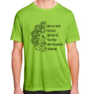 Buddha Quotes Thoughts Spirituality Meaningful Gift Tee Yoga Gift Adult ChromaSoft Performance T-Shirt