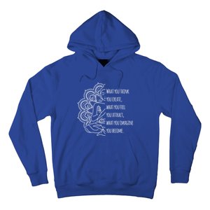 Buddha Quotes Thoughts Spirituality Meaningful Gift Tee Yoga Gift Hoodie