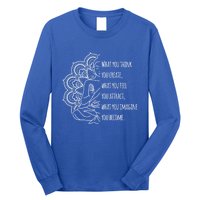 Buddha Quotes Thoughts Spirituality Meaningful Gift Tee Yoga Gift Long Sleeve Shirt