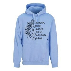 Buddha Quotes Thoughts Spirituality Meaningful Gift Tee Yoga Gift Unisex Surf Hoodie