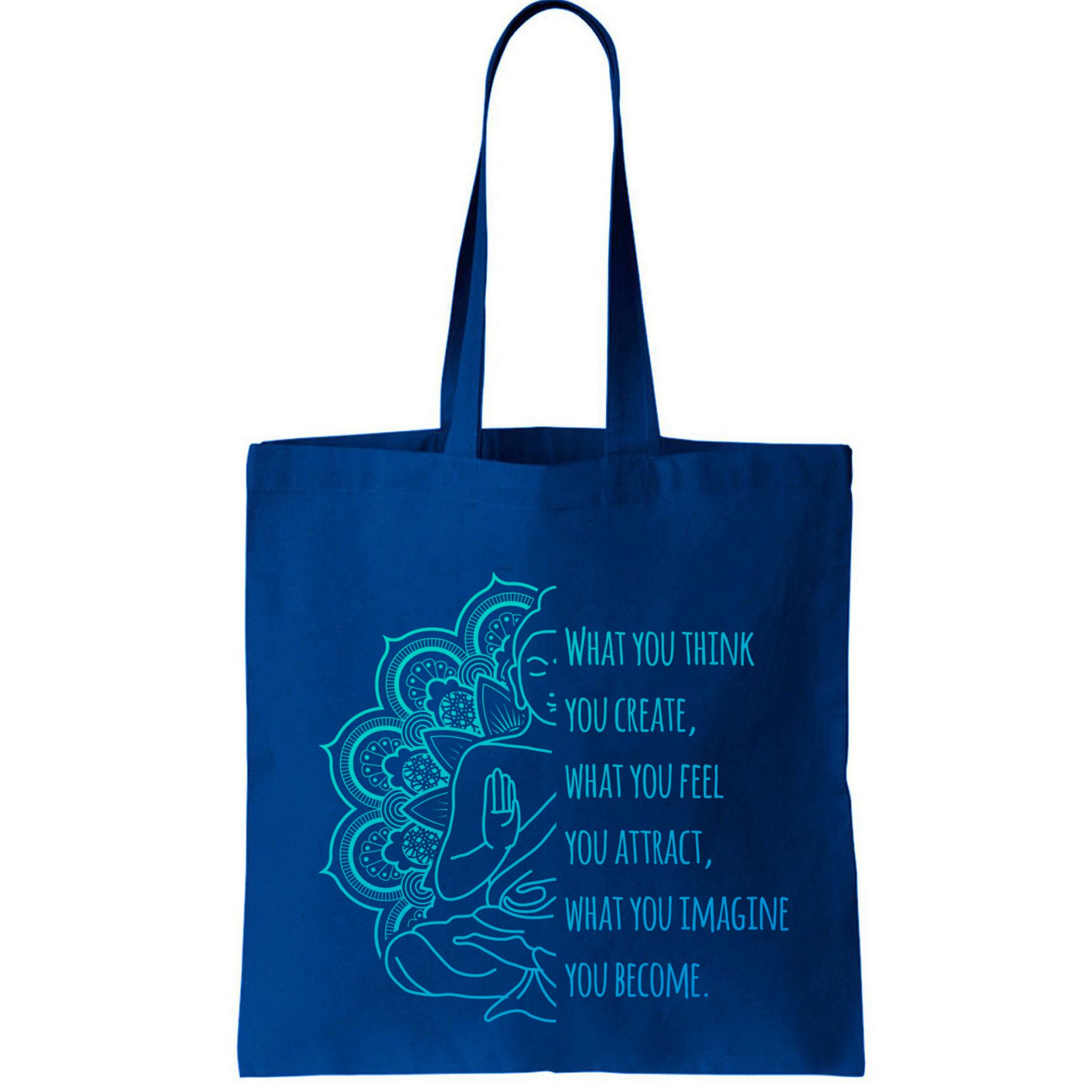 Buddha Quotes Thoughts Spirituality Meaningful Gift Yoga Gift Bag