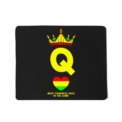 Black Queen The Most Powerful Piece In The Game Juneteenth Mousepad