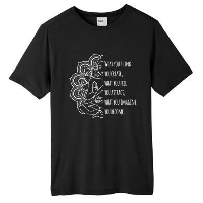 Buddha Quotes Thoughts Spirituality Gift Yoga Gift Tall Fusion ChromaSoft Performance T-Shirt