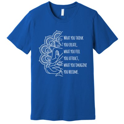 Buddha Quotes Thoughts Spirituality Gift Yoga Gift Premium T-Shirt