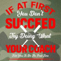 Baseball Quotes Try Doing What Your Coach Told You To Do The First Time Legacy Tie Dye Trucker Hat