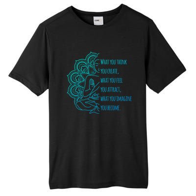 Buddha Quotes Thoughts Spirituality Gift Yoga Gift Tall Fusion ChromaSoft Performance T-Shirt