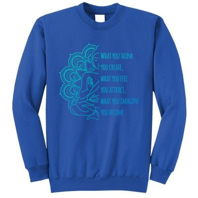 Buddha Quotes Thoughts Spirituality Gift Yoga Gift Sweatshirt