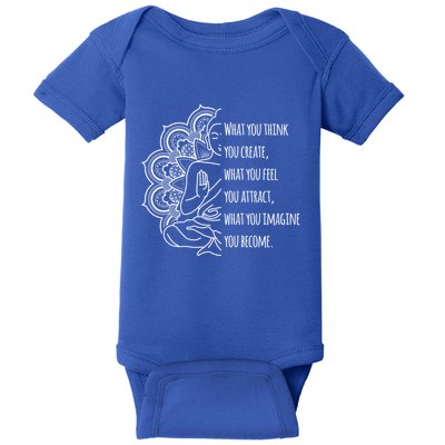 Buddha Quotes Thoughts Spirituality Meaningful Gift Yoga Gift Baby Bodysuit