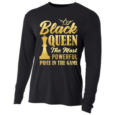 Black Queen The Most Powerful Piece in The Game Cooling Performance Long Sleeve Crew