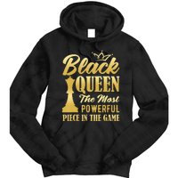 Black Queen The Most Powerful Piece in The Game Tie Dye Hoodie