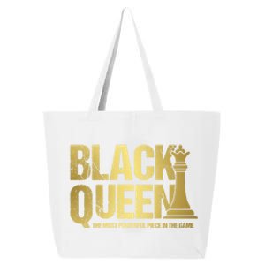 Black Queen The Most Powerful Piece African American Gift 25L Jumbo Tote