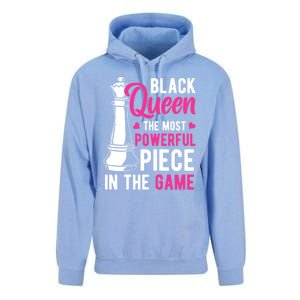 Black Queen The Most Powerful Piece In The Game Gift Unisex Surf Hoodie