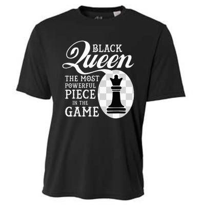 Black Queen The Most Powerful Piece In The Game Cooling Performance Crew T-Shirt