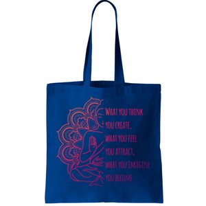 Buddha Quotes Thoughts Spirituality Meaningful Gift Yoga Gift Tote Bag