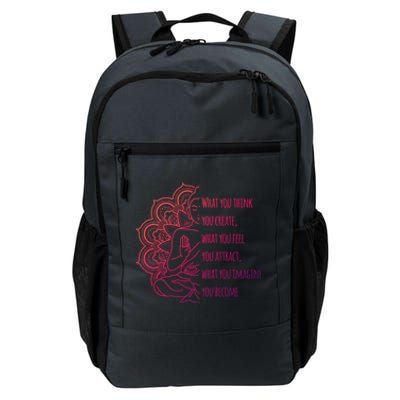 Buddha Quotes Thoughts Spirituality Meaningful Gift Yoga Gift Daily Commute Backpack