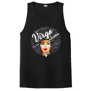 Black Queen Virgo Design For Black Born In August Great Gift PosiCharge Competitor Tank